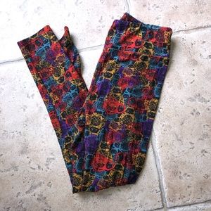 LulaRoe OS owl leggings